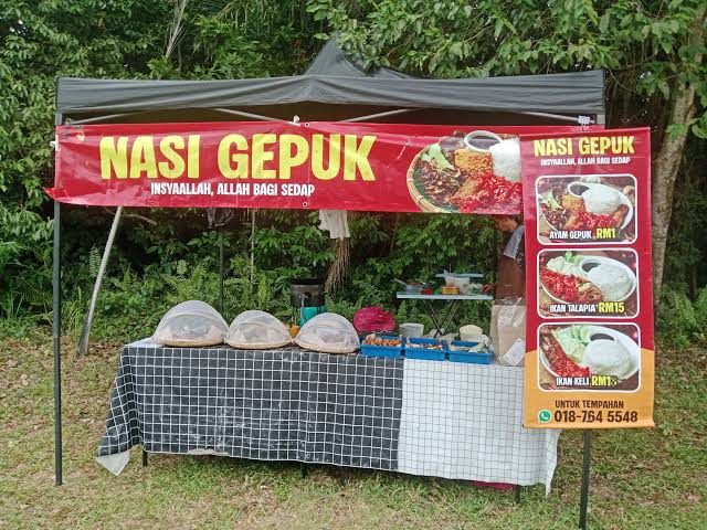 Gambar gerai Gerai  Nasi Gepuk (Sample Jgn Order)