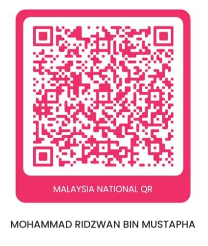 Kod QR DuitNow untuk sumbangan